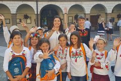 Wizyta dzieci z Ukrainy na Zamku